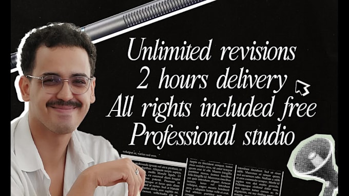 record an adult male french voice over