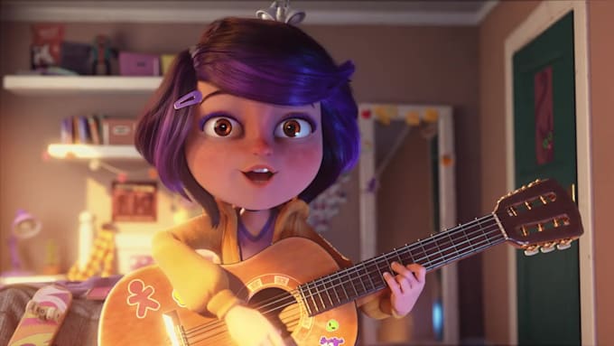 Do 3d kids cartoon shows, 3d character animation video, 3d animated ...
