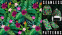 create professional seamless pattern designs for fabric, textiles, and more