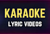 make lyrics video for karaoke