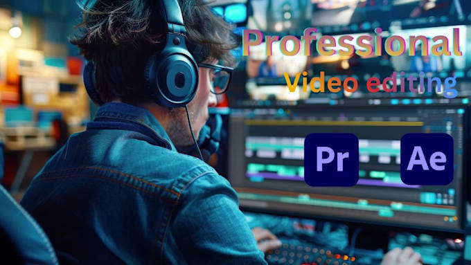 do professional video editing
