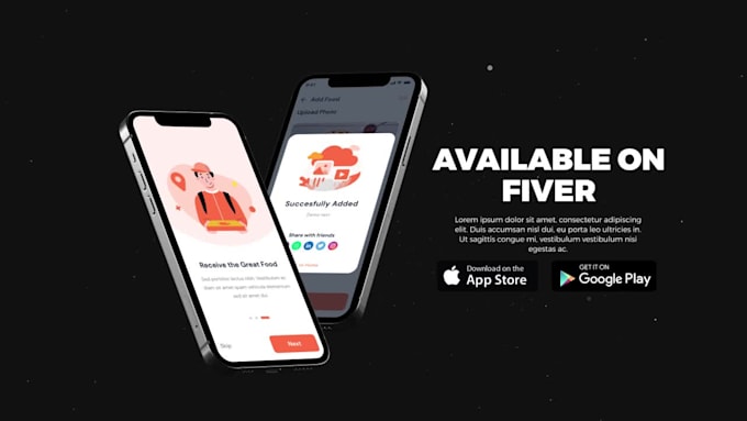 create a unique app promo video
