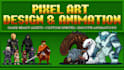create pixel art character animation for your game