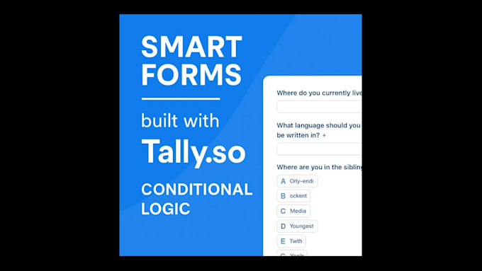 build tally so forms with conditional logic and integrations