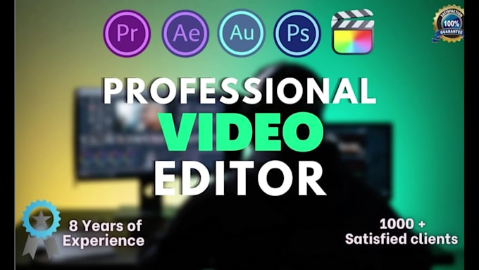 Hot Deals! I will do professional video editing for you in 24 hours