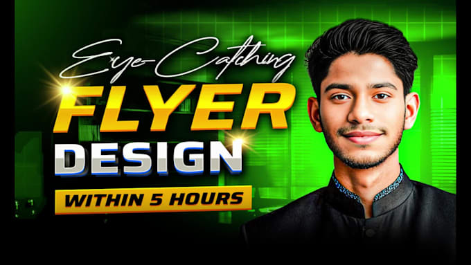 create a professional flyer for print or digital use