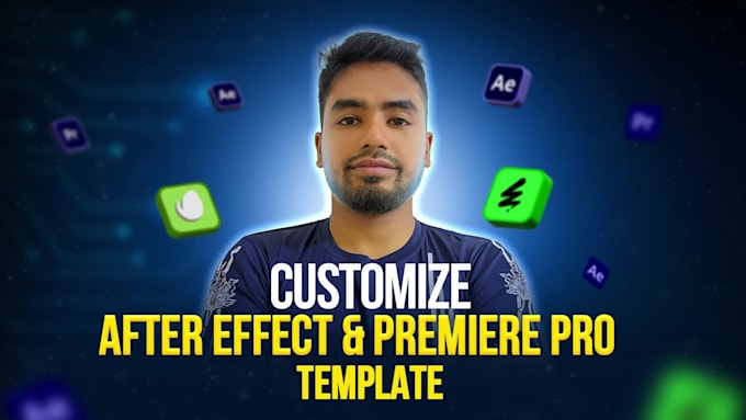 download and edit envato elements after effects, premiere pro templates