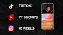 edit your shorts, tiktoks, reels with cool captions