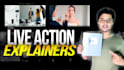 create a live explainer video to explain your product or service