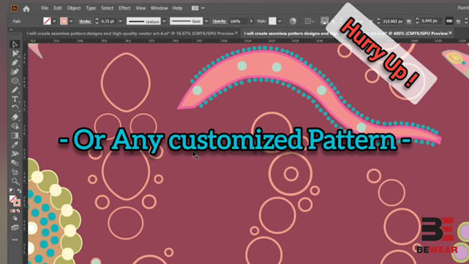 do seamless repeat pattern design