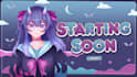 design anime vtuber twitch or youtube stream overlay