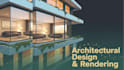 create a 3d interior and exterior architectural design and rendering