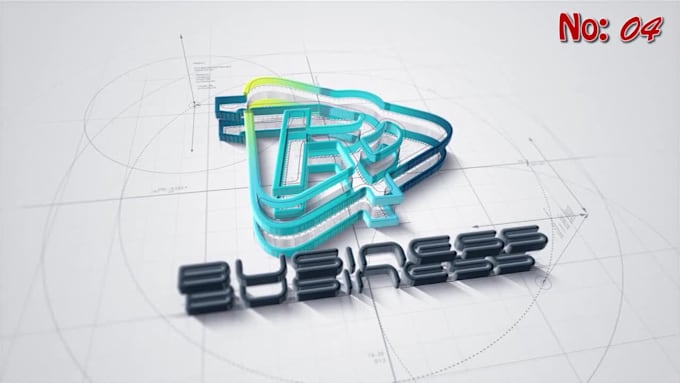 create build logo animation intro and architect build intro video