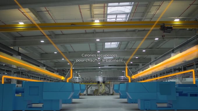 create 3d industrial animation, 3d factory and mechanical animation video