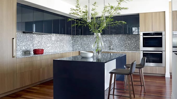 Top 5! I will design your house kitchen interior in 3d realistic rendering  for $30