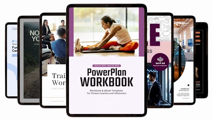 design a clean modern ebook or lead magnet that converts