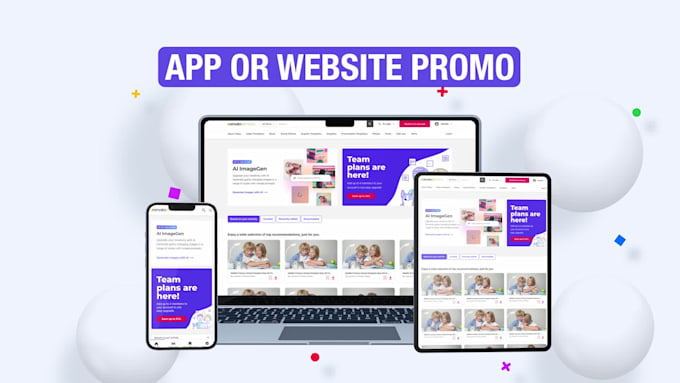 create saas product demo video, app explainer or website marketing video