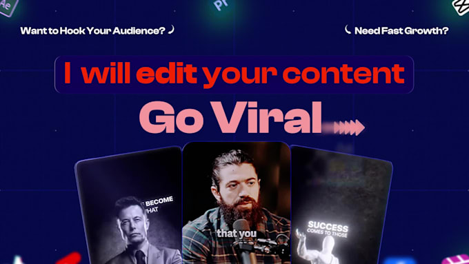 do tik tok video editing, instagram reels, youtube shorts, ugc video ads
