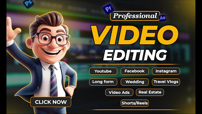 do professional video editing for youtube