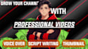 be your youtube video creator for faceless automation videos