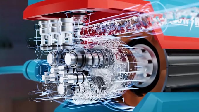 do cgi 3d product animation cad industrial animation for amazon and machine