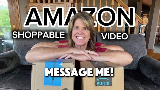 create an amazon shoppable influencer video for your product