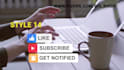 make modern youtube subscribe and bell animation