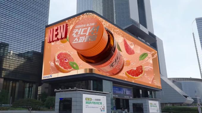 3d cgi animation 3d anamorphic animation 3d led screen 3d billboard animation