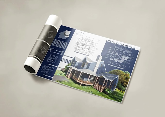 design your architectural portfolio or presentation