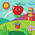 create plant, fruit,and vegetable kawaii illustrations