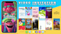 create birthday video invitation, for kids birthday party