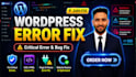 fix wordpress critical error, bug fix, and woocommerce issue