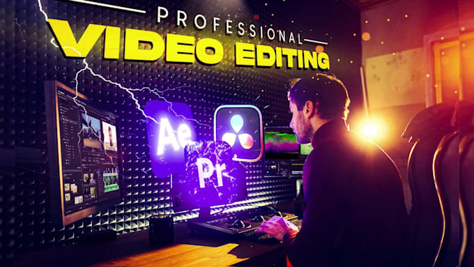 do professional social media video editing