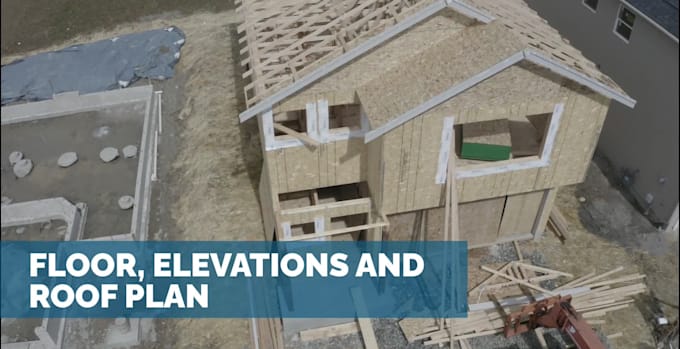 draw architectural blueprint for permit or remodel to code