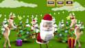 make happy santa dance christmas video with commercial license