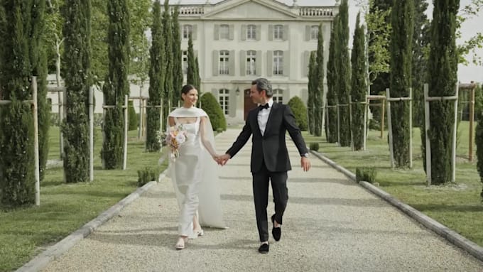 cinematic wedding video editing