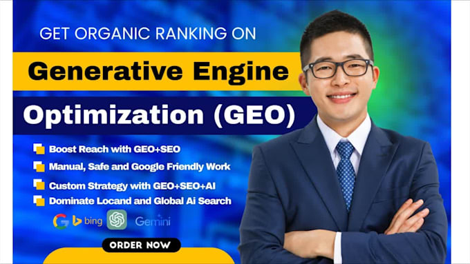 do generative engine optimization with geo optimization of your website