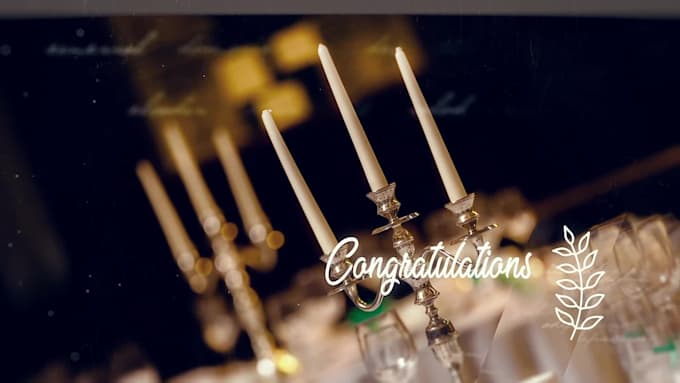 create photo video slideshow wedding, event  birthday