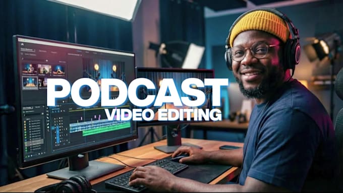 edit your podcast videos with clean, professional cuts