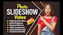 make professional slideshow video up to 500 photos