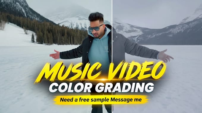 do color grading music videos using davinci resolve