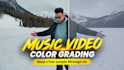 do color grading music videos using davinci resolve