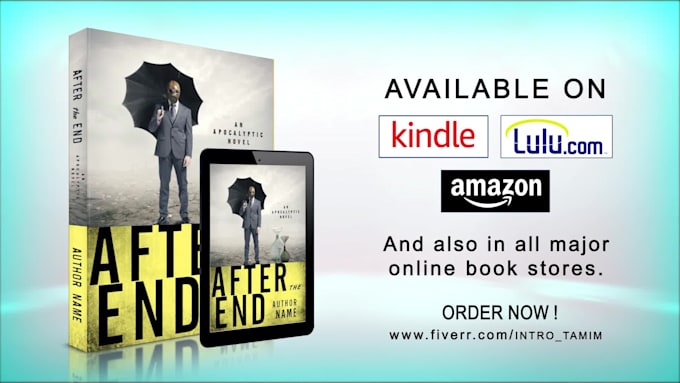make a professional e book trailer to promote your book
