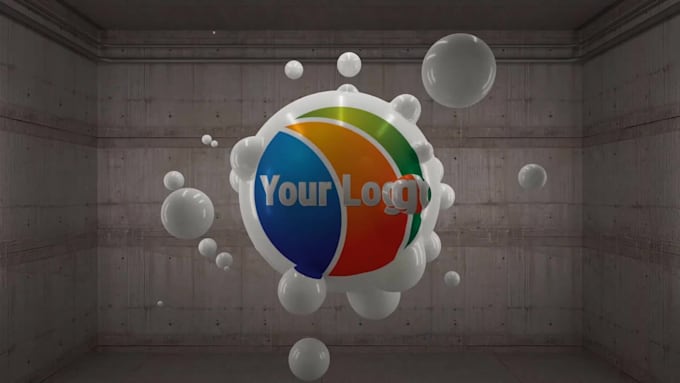 make a glorious logo animation or youtube intro video