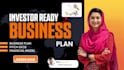 create investor ready business plan pitch deck and financial model