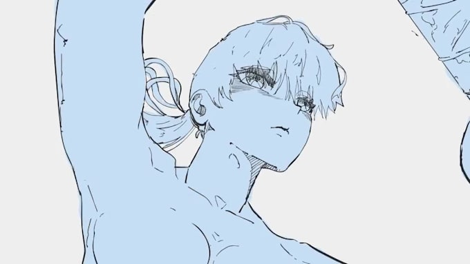 create a sakuga animation using your own 2d anime character
