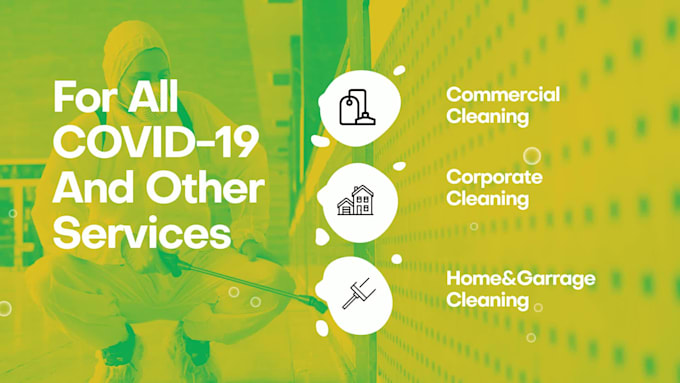 make cleaning service promo video commercial