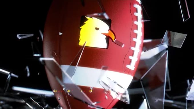 create custom sports logo intro animation video