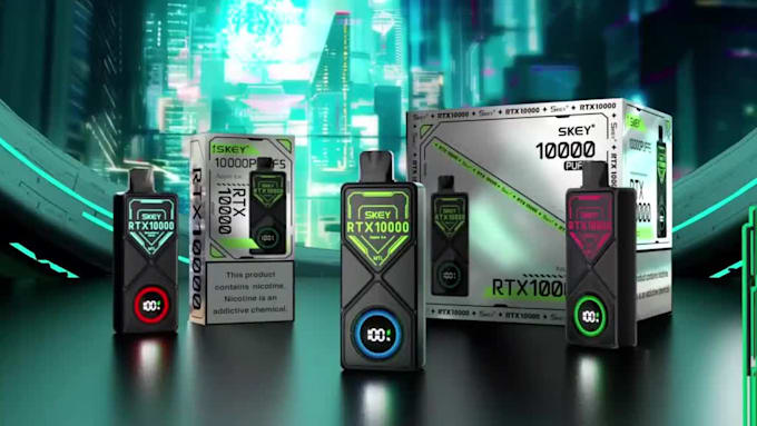 3d product animation vape device render professional visuals vape animation