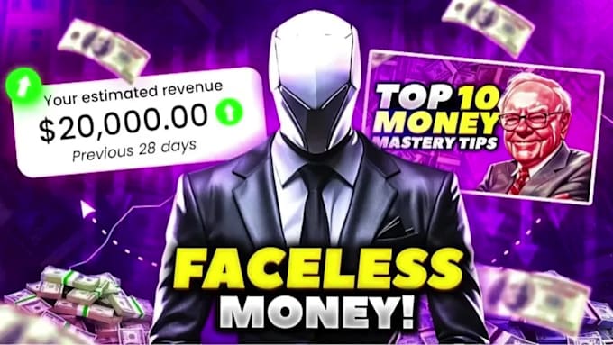 create faceless youtube documentry videos